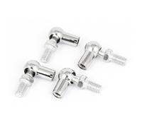 Femmina M6 filettatura maschio M8 L metallo forma giunto sfera Cuscinetto 4pz