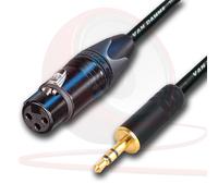 Femmina XLR A 3.5mm Mini Jack Microfono, Pseudo Bilanciato. Neutrik Van Damme