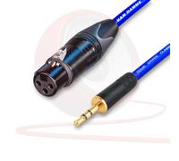 Femmina XLR A 3.5mm Mini Jack Microfono, Pseudo Bilanciato. Neutrik Van Damme
