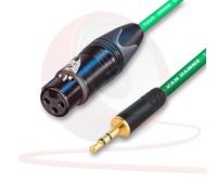 Femmina XLR A 3.5mm Mini Jack Microfono, Pseudo Bilanciato. Neutrik Van Damme