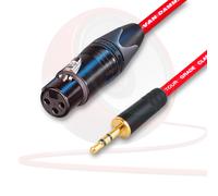 Femmina XLR A 3.5mm Mini Jack Microfono, Pseudo Bilanciato. Neutrik Van Damme