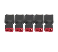 Femmina XT60 a femmina Attatore connettore a tappa T 5 pcs Solido sicuro senza fili convertitore batteria RC per caricatore di scarico ESC per auto RC
