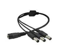 Femmine Maschi Estendere Cavo di Alimentazione Splitter Cavo di Prolunga di Alimentazione 1 Femmina A 3/4/5/6/7/8 Spina Maschio Barilotti Connettore Femmina a Maschio Spina Barili Connettore