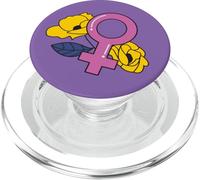 Femminismo Eguaglianza femminile Stile Pop Art PopSockets PopGrip per MagSafe