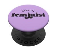 Femminismo radicale, tipografia minimale PopSockets PopGrip Adesivo