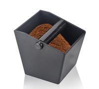 FEMONGY Coffee Knock Box 800 ml Knock Box con leva rimovibile, salvia Knock Box, Coffee Ground Knock Box, accessori per barista, cestino per caffè, per accessori per caffettiera (nero)