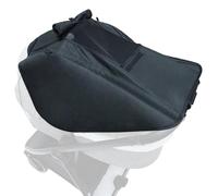 FEMONGY parasole passeggino universale con protezione UV 50+ e impermeabile, ombrellino per passeggino - ombrellino parasole passeggino con finestrella, nero