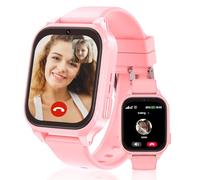 Fenamor Smartwatch Bambini GPS, Orologio Bambino con SIM, Telefono, 4G con WIFI Videochiamata, SOS, 7 Giochi Sveglia Cronometro Modalità Classe Contapassi Per Smart Watch Bambina 3-12 Anni Regalo