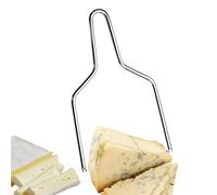 Fenayuu Affettatrice per Formaggio in Acciaio Inossidabile,Taglia Burro Con Filo In Acciaio | Affettatrice Manuale Formaggio in per Cucina Uova Pane Torta Casa