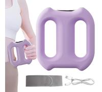 Fenayuu Anello Fascia Release - Anello in Silicone per Massaggio Fasciale Multiveloce con Rullo Portatile,Attrezzo Massaggiatore con Cintura per Gambe Cosce Addominale Yoga Fitness Palestra Ufficio