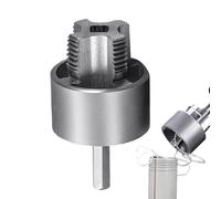 Fenayuu Attrezzo Integrato Per Filettatura Tubi | Attrezzo Per Filettatura Tubi PVC Utensile Creatore Filetti - Kit Accessori Idraulici Domestici Per Riparazioni Con Creafiletti