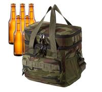 Fenayuu Borsa Frigo Da Viaggio,19 Litri Zaino Pranzo Borsa Tote | Frigo Portatile,Per All'Aperto Automobile Lavoro Gita Picnic Spiaggia Piscina Golf Autocarro