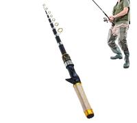 Fenayuu Canna Da Retrattile - Canna per Trote in Acque Dolci - Attrezzatura da Portatile per Fiume Lago Mare Barca Kayak Molo da Viaggio tori