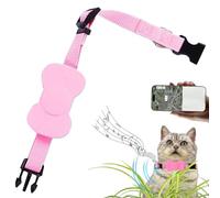 Fenayuu Collare GPS Per Gatti - Soluzione di Localizzazione Impermeabile,Tag Per Localizzazione Cani Gatti Avventure Viaggi Escursionismo Campeggio All'aperto