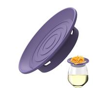 Fenayuu Coperchi per Bicchieri da Vino con Vassoio per Stuzzichini | Coperchio in Silicone per Bicchieri da Vino,Piattino Antipasti Copri Bicchiere,Ideale per Bar Ristoranti Riunioni Familiari Eventi