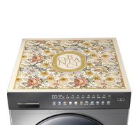 Fenayuu Copri Lavatrice E Asciugatrice Superiore | Copertura Impermeabile Antisdrucciolo Per Elettrodomestici | Panno Protettivo 58x58 Cm Impermeabile Antiscivolo Per Bucato Casa Cucina