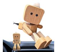 Fenayuu Decorazione Per Cruscotto Auto | Figura Legno Decor Auto Parabrezza,Divertente Diffusore Di Essenze Per Viaggi Regali Casa