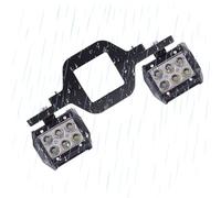 Fenayuu Fari A LED - Dotticini LED Con Supporti Attacco per Rimorchio | Barre Led Faretti Impermeabili Con Attacco Rimorchio Antipolvere Accessori Auto