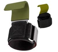 Fenayuu Fasce per polso per allenamento della, maniglie per stacchi da stacco - Set di 2 fasce di supporto antiscivolo per palestra, allenamento e uso domestico