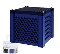 Fenayuu Filtro A Cubo Per Acquario | Purificatore A Carbonio Attivo Per Vasca Per Pesci | Forniture di Filtrazione con Carbone Attivo di Lunga Durata per Acquario, Abbeveratoi per e Stagni