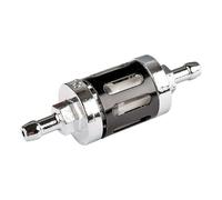 Fenayuu Filtro 'olio per moto | Filtro 'olio da 8 mm per motori di piccole dimensioni | Ricambi per moto in metallo riutilizzabili per scooter fuoristrada e motoslitte per la manutenzione e la