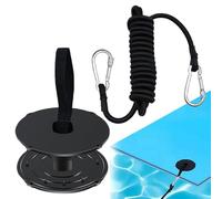 Fenayuu Kit di Ancoraggio per Tappetino Acquatico - Accessori Per Tappeti Galleggianti E Ninfea | Fascette di Fissaggio per Piscina Spiaggia Barche Kayak Escursioni All'aperto