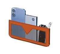 Fenayuu Organizzatore Laterale per Auto, Portabiglietti Mesh Scatola Contenitore, Borsone Multiuso Cruscotto Console Telefono Occhiali Portacarte Veicolo Uomo Donna