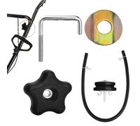 Fenayuu Parti Spazzaneve | Vite Maniglia Spingineve | Kit di Riparazione per Guarnizione E Tubo 'Olio per Aree Verdi Commerciali Parchi Attrezzature Invernali