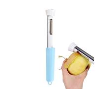 Fenayuu Pelapatate,2 in 1 con Impugnatura Antiscivolo e Nucleo in Acciaio Inossidabile,Attrezzo Estraibile per Rimuovere il torsolo - per Carote Patate Kiwi Cetrioli Cucina Domestica e Cottura