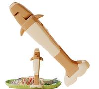 Fenayuu Pinza Antiscottatura per Ciotole | Pinza Cucina 2 in 1 a Forma di Antiscottatura per Piatti | Pinze Antiscivolo per Teglie e Pentole Calde | Servizio di Cucina Domestica e Professionale per