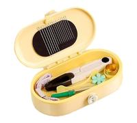 Fenayuu Set da cucito base - 21 pezzi accessori portatili con scatola di immagazzinaggio - Set da cucito scatola | per attività all'aria aperta gioventù viaggio mamma nonna moglie adulti bambini