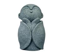 Fenayuu Statua Buddha | Statua Di Buddha In Pietra Per Esterni | Scultura Calmante, Ornamento Buddhista Zen Per La Meditazione, La Stanza Yoga, La Casa, L'Acquario, La Vasca Per Pesci E La