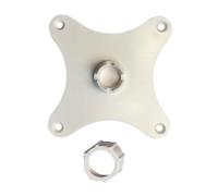 Fenayuu Supporto per Monitor Portatile con Fori da 7.5 cm - Componenti per Supporti TV | Hardware Sostitutivo Testa Sferica 17mm Orientamento Orizzontale Verticale per Casa Ufficio Sala Riunioni