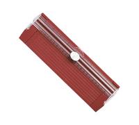 Fenayuu Taglierina per Carta - Taglia con Bordo Dritto Portatile - Taglierina Portatile Precisione per Progetti Cartoncino Foto Etichette