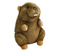 Fenayuu Una bambola di peluche di marmotta, delicata sulla pelle, morbida bambola - dalla solitudine
