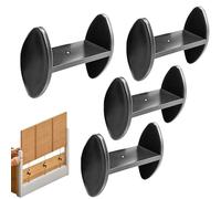 Fence Clips - Stainless Steel Panel Fixing Morsetti per il montaggio sicuro della scheda | 4 pezzi Outdoor Fence Fastener Set Perfect for Garden Backyard Lawn Farm Patio Warehouse Use