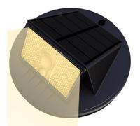 Fence Lights Solar Powered | Waterproof Motion Sensor LED Decorations | Sol