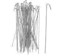 Fence Ties - 100 Pieces Heavy Duty Wire Hook Ties | Aluminum Strap Fixing Clips For Outdoor Garden Fencing, Lawn, Yard, Playground, Residential & Commercial Use, Patio Projects