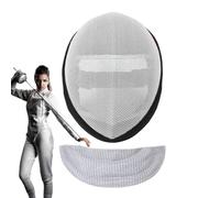 Fencing Face Guard - Maschera per la testa di scherma | Caschi protettivi e attrezzatura per capelli e traspirante per bambini, adulti e atleti