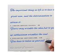 Fendawn Strive Bella calligrafia inglese rotonda, pratica di scrittura a mano Copybook Board Groove Training copybook