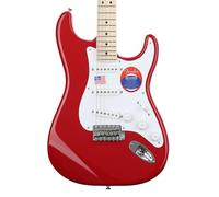 Fender 0117602805 Eric Clapton, Stratocaster, chitarra elettrica con tastiera in acero Full Size Torino Red