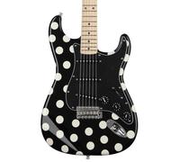 Fender 0138802306 Buddy Guy Standard Stratocaster Tastiera in acero con finitura a pois