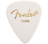 Fender 098-0351-180 351 Shape Classic Picks, Thin, Bianco, 144 Count