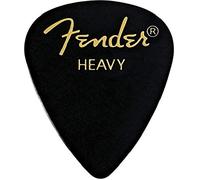 Fender 098-0351-506 351 Shape Classic Picks, Heavy, Black, 144 Count