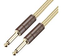 Fender 099-0820-094 Cavo per strumenti serie Deluxe - 5 '- STR/STR - Tweed - NUO