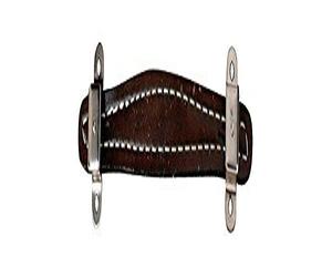 Fender 099-0945-000 Pure Vintage Stitched Leather Amplifier Handle, Brown, 2-Screw Mount