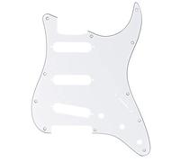 Fender 099 - 1360 - 000 Standard Stratocaster Pickguard SSS White - Battipenna