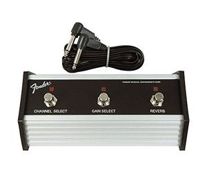'Fender 099 - 4064 - 000 3-Button Footswitch: Channel/Gain/Reverb with 1/4 JACK
