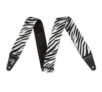 Fender Tracolla per Chitarra, Adatta per Chitarre Elettriche, Acustiche e Bassi, Stampa Wild Animal, Zebra