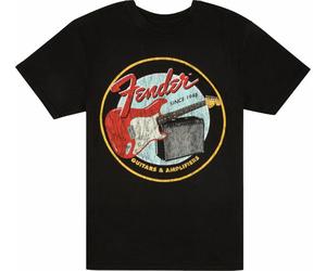 Fender 1946 Guitars & Amplifiers Vintage Black XL Maglietta